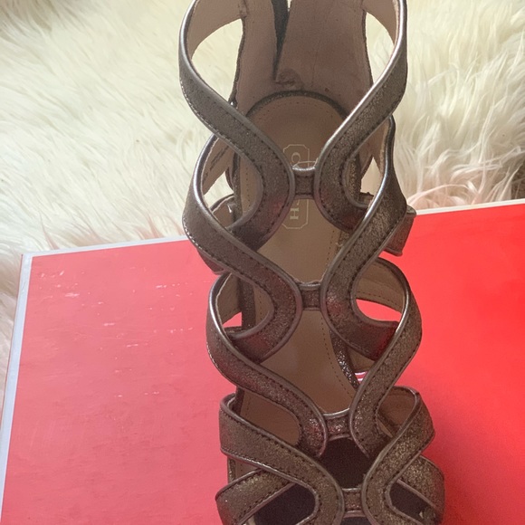 Coach Grey suede heels size 8 COACH - Picture 7 of 10